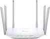 TP Link Archer C86 AC1900 Wireless MU-MIMO Wi-Fi Router, Dual-Band, 2.4GHz (600Mbps) & 5GHz (1300Mbps), 3x3 MU-MIMO, One Mesh Supported, Beamforming, 6x Antennas, White | Archer C86