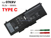 Dell Latitude 5330 7530 7430 7330  FK0VR FKOVR 8H6WD 8P81K OEM New Genuine Laptop Battery