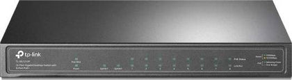 TP-Link 10-Port Gigabit Desktop Switch with 8 Port PoE+ Ethernet Switch | TL-SG1210P