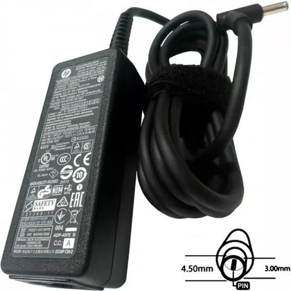 POWER ADAPTER 45W, 19.5V 4.5X3.0MM, ORIGINAL HP