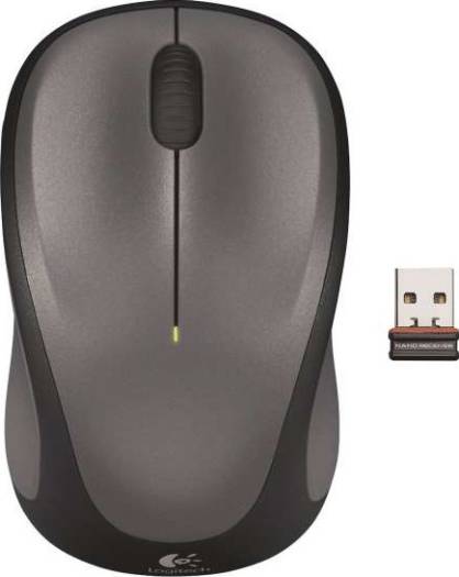 Logitech Wireless Mouse Full Size M191 - Mid Grey