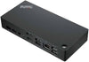 Lenovo ThinkPad Universal USB-C Dock, 90W Input Power, 13 In 1 Rich Interface, Support 3 Screen Expansion, Ideal For Both Office Based & Remote Working, One Key Start, Black | 40AY0090CN