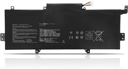 eBuyUAE C31N1602 Asus  Laptop Battery Compatible with U3000U UX330U UX330UA-1A 1B 1C UX330UA-AH54 AH55 AH5Q FC148R FC071T FC321R FC093T FC065T FC082T FC071T 9T FC05 9T FB089T FB308R