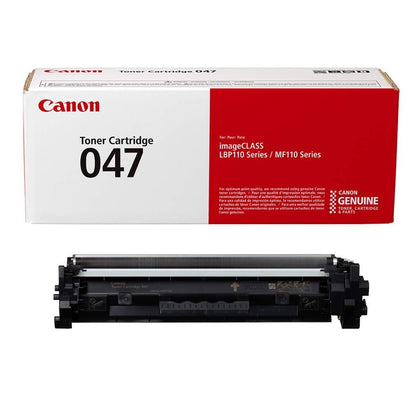 Canon 047 Toner Cartridge, Black for i-SENSYS LBP112 LBP113w MF113w