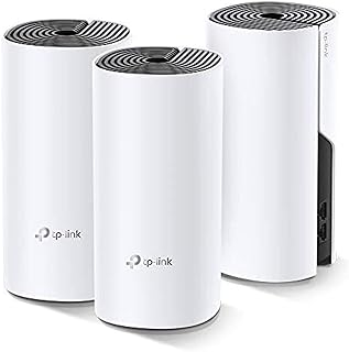 TP-Link Deco M4 Gigabit Advanced Whole Home Mesh Wi-Fi System, White, AC1200, Set of 3