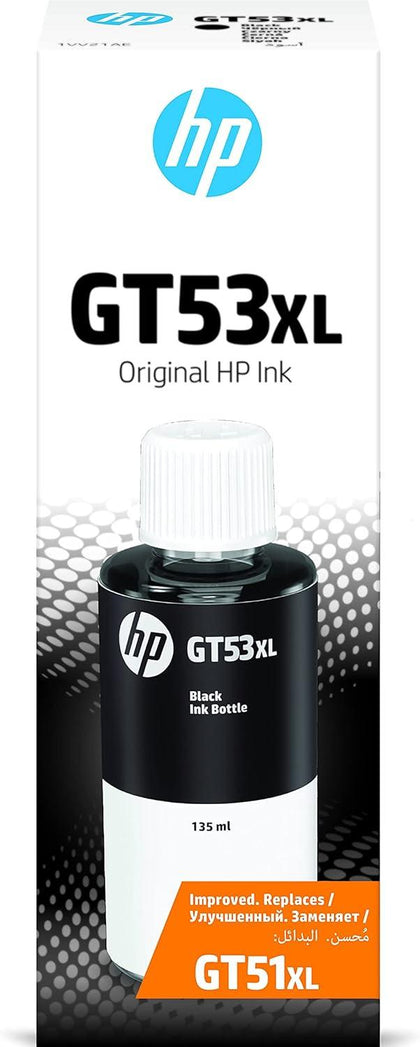 Hp Gt53XL 135-ml Black Original Ink Bottle - eBuy UAE