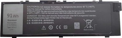 eBuyUAE  91Wh MFKVP DELL LAPTOP BATTERY COMFORTIABLE FOR 15 7510 7520 M7510 17 7710 7720 M7710 Series T05W1 GR5D3 0FNY7 1G9VM M28DH 451-BBSF 451-BBSE