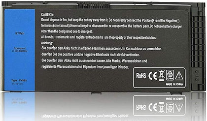 eBuyUAE  FV993 Dell LAPTOP BATTERY Compatible with M4600 M4700 M6700 M6600 Series,Fits FJJ4W KJ321 PG6RC V7M28 R7PND