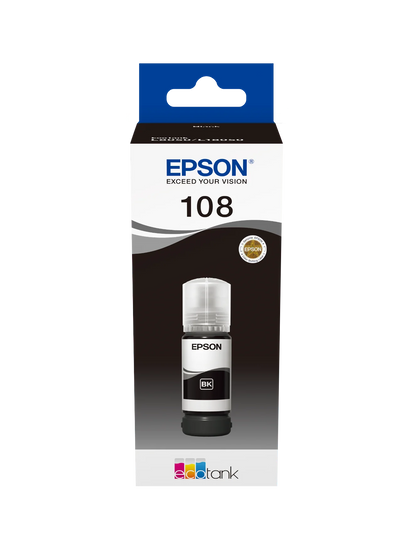 Epson 108 EcoTank Inks for Epson L18050 L8050 Printers