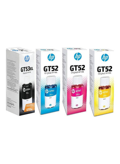 HP Product GT52 Ink Bottle (Pack of 4)