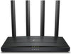 TP-Link Archer AX12 AX1500 Wi-Fi 6 Router, Dual-Band 5GHz & 2.4GHz Network, Up to 1000 Mbps Internet Access, WPA3 Security, 1201 Mbps (5GHz) + 300 Mbps (2.4GHz), Black | Archer-AX12