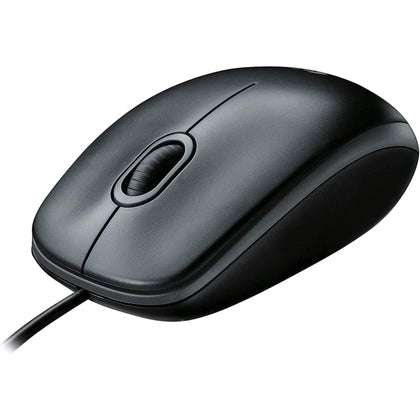 Logitech 910-001601 M100 USB Mouse - Black