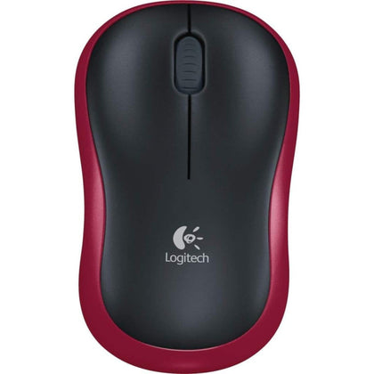 Logitech 910-002237 M185 Wireless Mouse - Red