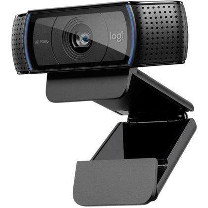 Logitech C920 Widescreen HD Pro Webcam Black, 960-000764, Logitech HD Pro Webcam C920 Video Calling And Recording 1080p Camera