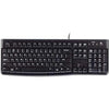 Logitech K120 Keyboard With Arabic - Black