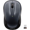 Logitech M325 Wireless Mouse, 2.4 GHz With USB Unifying Receiver, 1000 DPI Optical Tracking, 18 Month Life Battery, PC/Mac/Laptop Dark Silver Black Grey, 910-002142