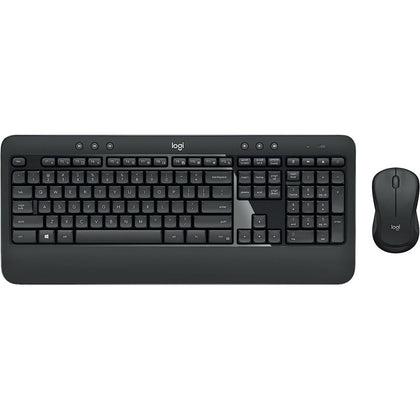 Logitech MK540 Wireless Keyboard And Mouse Combo For Windows, 2.4 GHz Wireless With Unifying USB-Receiver, Wireless Mouse, Multimedia Hot Keys,PC/Laptop, INTL Layout