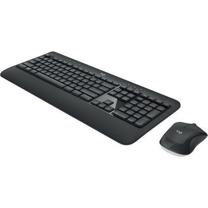Logitech MK540 Wireless Keyboard Mouse Combo, Black, 18.5 X 7.9 X 2.9