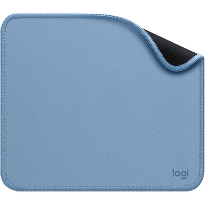 Logitech Mouse Pad - Studio Series, Computer Mouse Mat With Anti-Slip Rubber Base, Easy Gliding, Spill-Resistant Surface, Durable Materials, Portable, In A Fresh Modern Design - Blue Grey