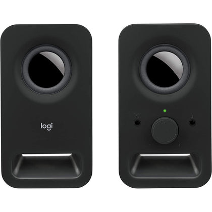 Logitech Multimedia Speakers Z150 With Stereo Sound For Multiple Devices, Black