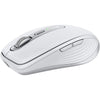 Logitech MX Anywhere 3 Compact Wireless Performance Mouse, Any Surface, Portable, 4000DPI, Customizable Buttons, USB-C, Bluetooth, Apple Mac, IPad, Windows PC, Linux, Chrome - Pale Grey