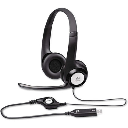 Logitech New Logitech H390 USB Headset With Noisecanceling Microphone Bulk Packaging 5.8 Ounce Black 23.1