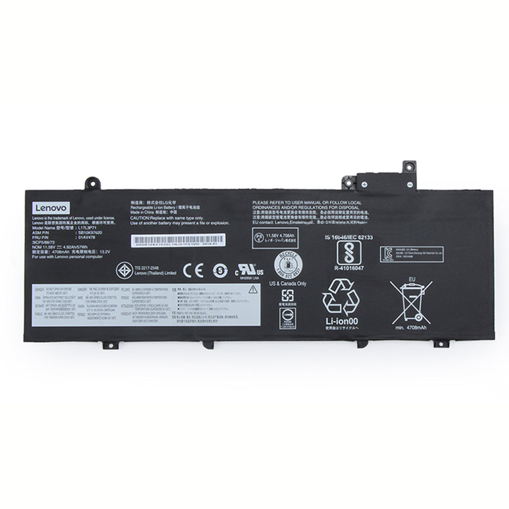 Lenovo ThinkPad T480S Battery-L17L3P71