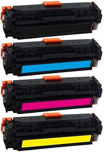 Compatible Toner for HP 131A Black, Cyan, Magenta & Yellow Toner Cartridge set 210/1/2/3