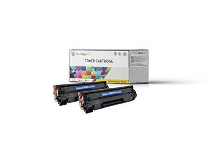 EliveBuyIND® 2-Pack 285A Compatible Laser Toner Cartridge Use for HP LaserJet P1102/1102w Printer Series