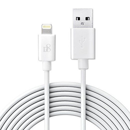 3M 10FT Long USB Data Sync 8 Pin Lightning Cable for iPhone