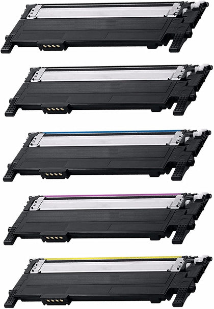 Samsung 5/Pack CLT-406S BBCMY Combo Toner Cartridge CLX 3300 3305 SL C460 410 CLP 360 365 Xpress C460 C410