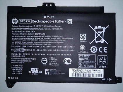 Genuine BP02XL HP Pavilion 15-AU103NA, Pavilion 15-AU145UR, 15-AU081NB Laptop Battery - eBuy UAE