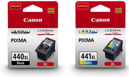 CANON 440XL BLACK & 441XL COLOR INK CARTRIDGE