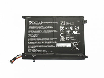 Original DO02XL HP Pavilion X2 10-N054SA, 10-N113DX, 810749-2C1 HSTNN-LB6Y TPN-I121 TPN-I122 Laptop Battery - eBuy UAE