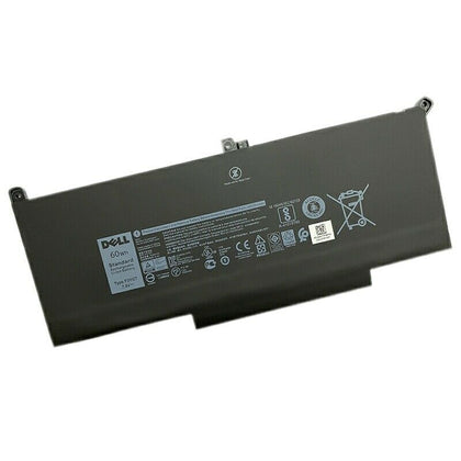 7.6V 60wh Original F3YGT Dell Latitude 12 7000 7280 7480 DM3WC 0DM3WC 2X39G Laptop Battery - eBuy UAE