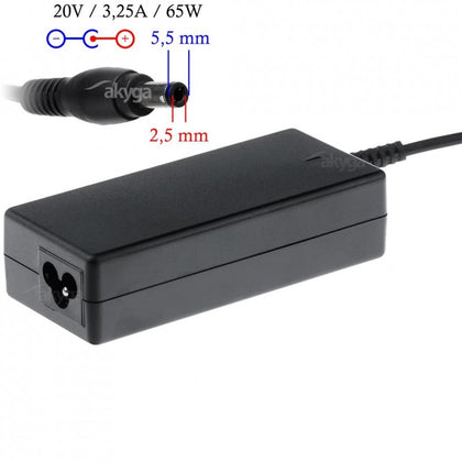 EliveBuyIND® Laptop Adapter for Fujitsu Lifebook 20V 3.25A 65W - eBuy UAE