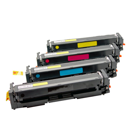 Toner Cartridge Replacement for HP 205A CF530A (KCMY 4-Pack), for use with Color LaserJet Pro M154 181fw Series Printers