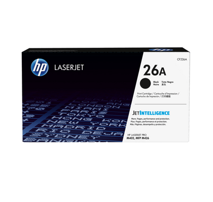 Original HP 26A CF226A LaserJet Toner Cartridge - Black