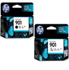 HP 901 Ink Cartridge - Black, Tricolor & Combo