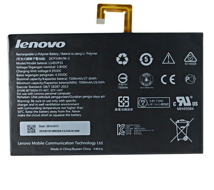 3.8V 7000mAh 26.6Wh Original L14D2P31 Lenovo Tab 2 A7600-F A10-70F Tab2 A10-70 A10-70L Tablet Laptop Battery - eBuy UAE