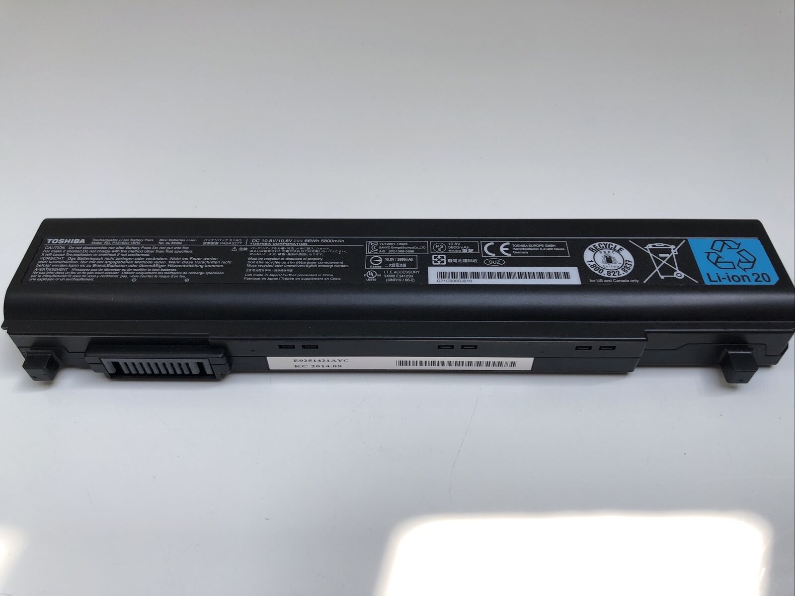 Batteries pour Toshiba Pa5162U-1BRS Pa5163u R30 R30-A Pabas277 S264 Batterie  d'ordinateur portable