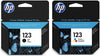 HP 123 Ink Cartridge Combo (Black & Color)