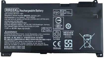 EliveBuyIND® HP Probook 430 G4, 430 G5, 440 G4, 440 G5, 450 G4, 450 G5, 455 G4, RR03XL Replacement Battery - eBuy UAE