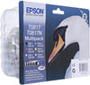 2-Pack Epson T0817 Multi LaserJet Stylus Photo 1410 / R270 / R290 Series