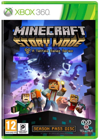 X BOX 360 MINECRAFT STORY MODE